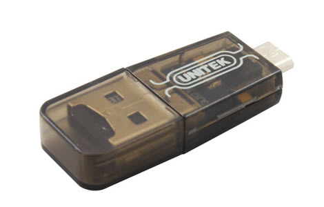 Bộ Đọc Thẻ USB OTG 2.0 Unitek (Y - 2212)