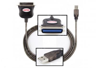 Cáp USB 2.0 -> Parallel LPT Unitek (Y - 120)