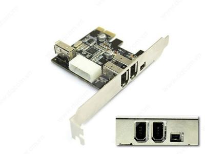 Card PCI -> E - 1394A - 3N Unitek