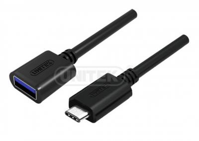 Cáp Type-C -> USB Nối Dài 3.0 Unitek (Y-C 476BK)