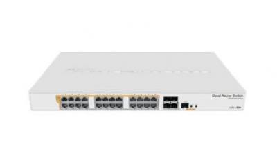 Bộ chuyển mạch Switch POE Mikrotik CRS328-24P-4S+RM